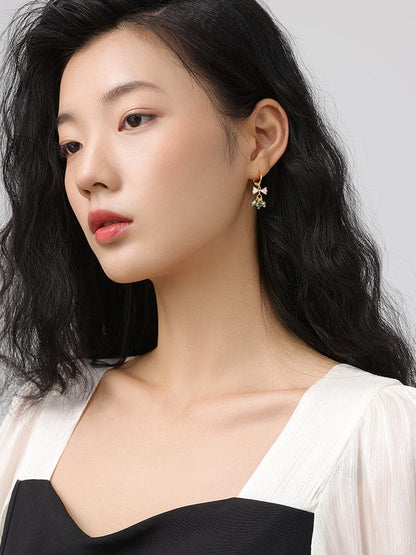 Venzor Silver Earrings (18K Gold Plated)