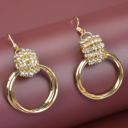 Multilayer (24k gold plated) earrings