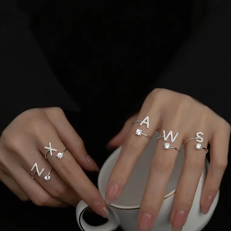 Alphabet initial ring