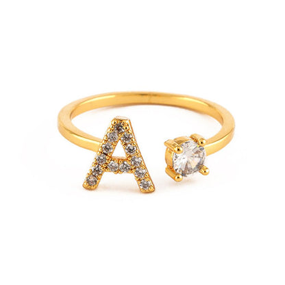 Alphabet initial ring