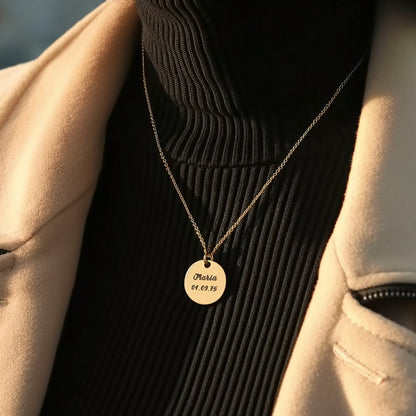 Personalized Engraved Necklace