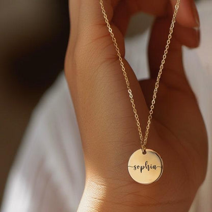 Personalized Engraved Necklace